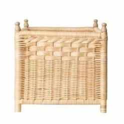 The Enchanted Home - Wicker Box Planter Medium 30x30cm