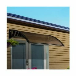 CoolShade - Instahut Window Door Sun Shield BROWN DIY