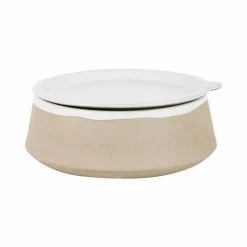 Robert Gordon - Furry Friends Lge Pet Bowl W/Lid Matte White