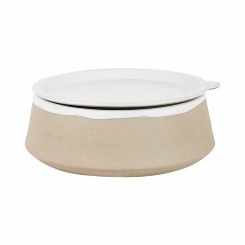 Robert Gordon - Furry Friends Lge Pet Bowl W/Lid Matte White 1 Robert Gordon - Furry Friends Lge Pet Bowl W/Lid Matte White