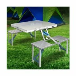 Acampar - Folding Camping Table Set 85cm