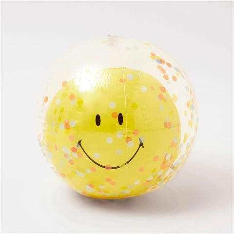 SunnyLife - Inflatable Beach Ball Smiley 1 SunnyLife - Inflatable Beach Ball Smiley