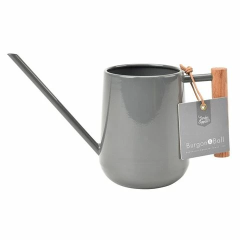 Burgon & Ball - Indoor Watering Can Charcoal 14.5cm 1 Burgon & Ball - Indoor Watering Can Charcoal 14.5cm