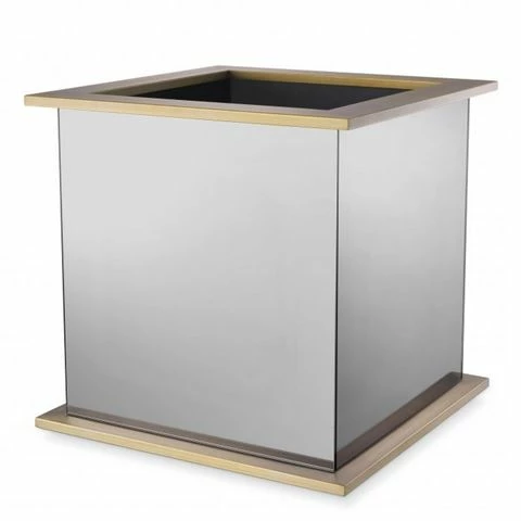 Vandenberg - Planter Moorea Br Brass Finish Smoke Mirror 1 Vandenberg - Planter Moorea Br Brass Finish Smoke Mirror