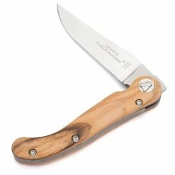 Claude Dozorme - Pocket Knife Olive Wood