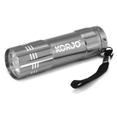 Korjo - Pocket LED Torch Silver 1 Korjo - Pocket LED Torch Silver